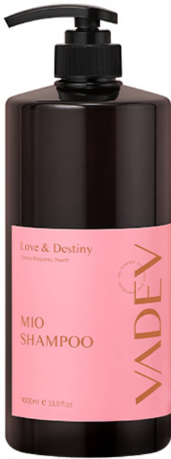 바디브 약산성 샴푸 러브앤데스티니 1000ml, 1개, 1L