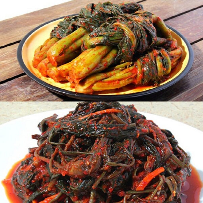 [여수찬] 산지직송 알싸한 돌산 갓김치1kg+고들빼기1kg, 1개, 2kg