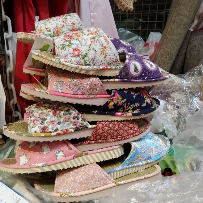 防滑藺草竹片草蓆室內拖鞋，除臭透氣現貨供應，加大款可選, 1個, 24cm