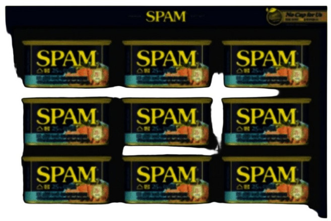 CJ제일제당 스팸마일드 8호 선물세트 5개 설 추석 명절, 1세트, 100g