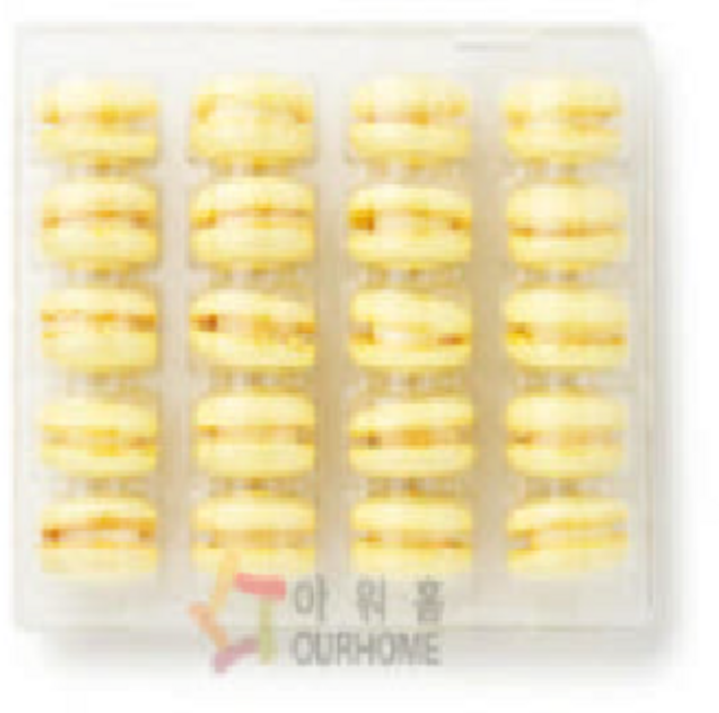 아워홈 비올레뜨 레몬마카롱, 20개, 15g