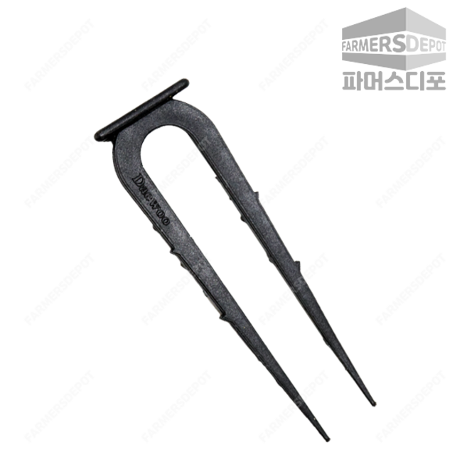 부직포 고정핀 멀칭고정핀 부직포핀 농업용고정핀, 500개