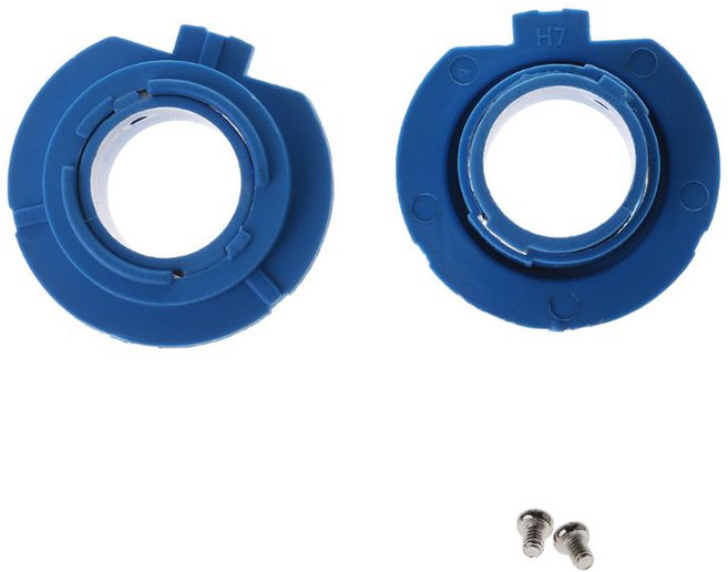 자동차 할로겐 헤드 램프용 880/HB4/HB3/H11/H7/H4/H3/H1 LED 라이트 전구 기본 어댑터 소켓 홀더 2 개, 04 H7, 04 H7