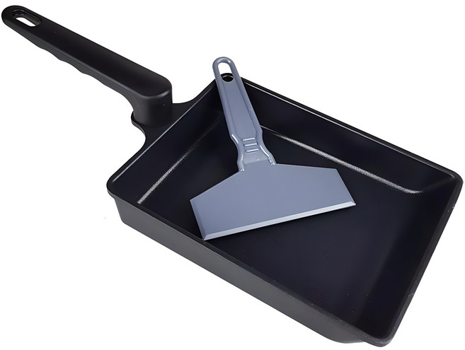 키친아트 인덕션 IH 사각 계란말이팬 + 계란말이주걱 세트, 20cm, 1세트