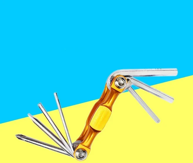 GIYO 12 In 1 Multitool 자전거 휴대용 육각 스포크 알렌 렌치 스크류 드라이버 타이어 레버 도구 키트 수, 01 PT-01 No Boxed, 1개