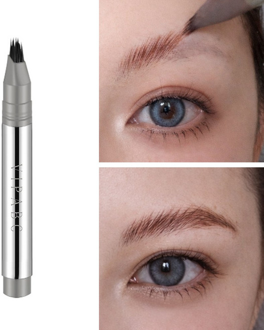 알제이 워터프루프 눈썹결 브로우 펜슬, 1개, 그레이블랙