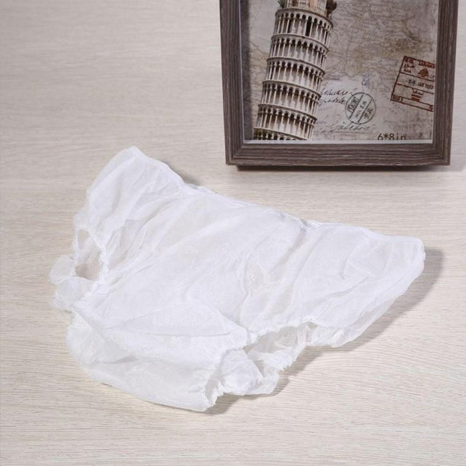 화이트 위생 팬티 일회용 여행용 통기성좋은 경량 여자 부직포 아로마 업소용 일회용T