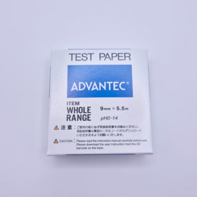 ADVANTEC pH TEST PAPER Whole Range (WR) 수소이온농도 측정 시험지, 1개
