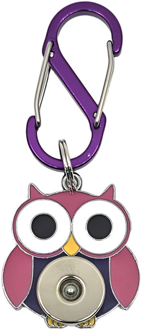 오토바이 부엉이 조끼자석 라이더 배달대행 자석충전거치대 휴대폰 자석충전기, 핑크