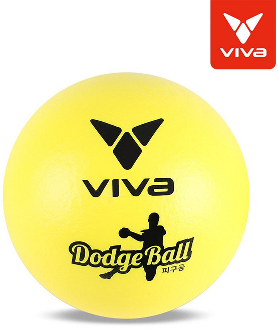 비바 소프트 폼 PU피구공 4호 가벼운재질 다양한 스포츠 활동 가능 KC인증, 1개