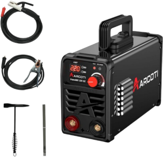 소형 용접기 팜아크 소형 아크 알코티 용접기 220EZ, 1개, 220-EZ+아크용접