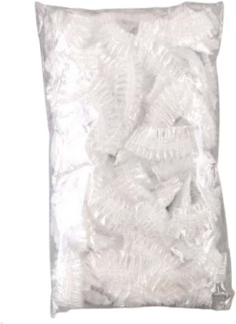 리빙프레소 염색용 귀덮개 미용실 일회용 귀커버 샴푸 파마 보호캡 이어캡, 1000개, 투명