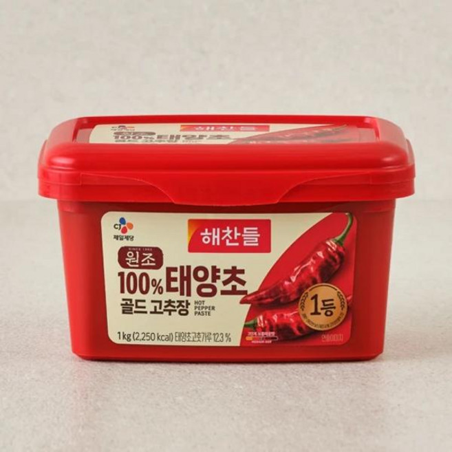CJ 해찬들 태양초 골드 고추장 1kg 1개