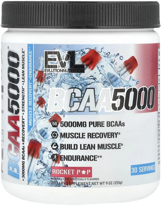 EVLution Nutrition BCAA5000® 로켓 팝 255g(9oz), EVLutionNutritionBCAA5000로켓팝25, 255g, 1개 - 쿠팡