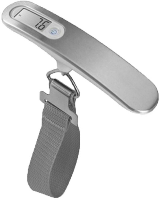 여행용저울 실버 50kg, 1개