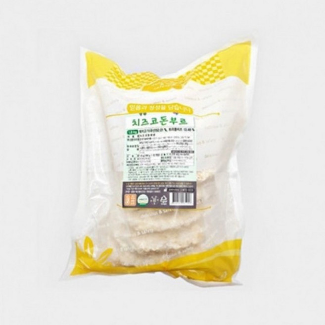 [1+1] 실속 고급 더바삭한 돈까스 치즈코돈부르180gx10개 맛있는 밥상