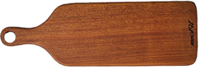 나무사랑 마호가니 옻칠 통원목도마, 1개