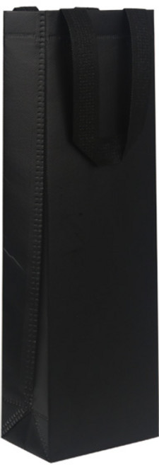 [와인쇼핑백] 와인 1본입 블랙 (가로형) 50ea, 1개