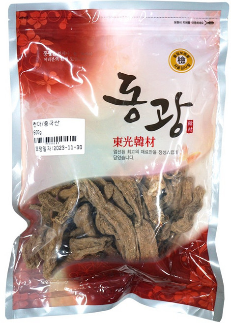 동광종합물산 천마 중국산, 600g, 1개