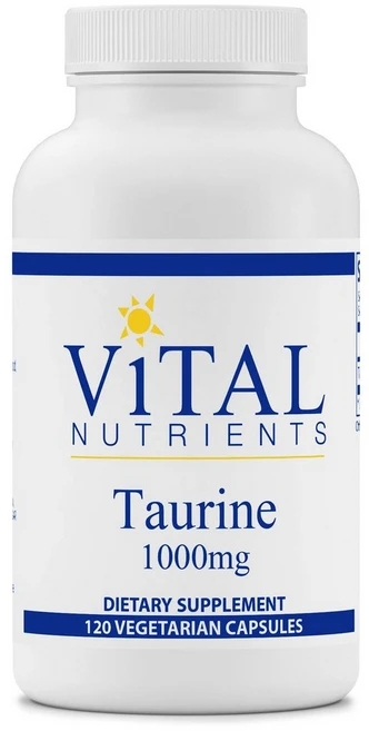 Vital Nutrients Taurine 바이탈 뉴트리언츠 타우린 1000mg 120베지캡슐, 기본, 1개, 120정 - 쿠팡