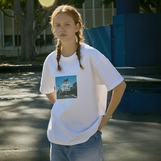 플루크 FSB 로고 성조기 DTP 반팔 티셔츠 FST332 3color