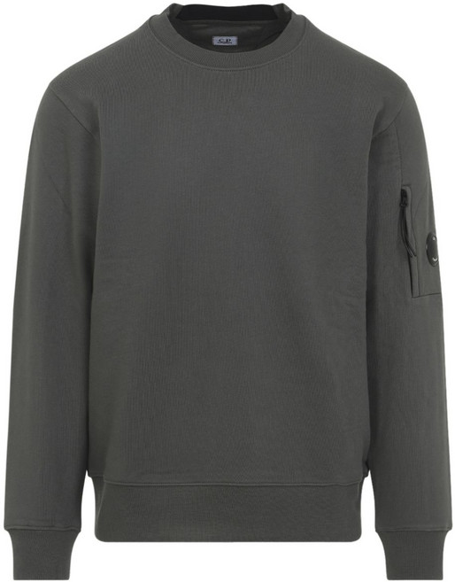 C.P.컴퍼니 지퍼 포켓 크루 넥 스웨트셔츠