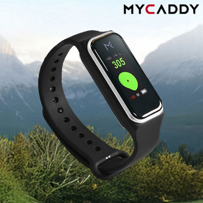 MF1 풀터치 초경량 시계형 거리측정기, MF1 시계형 블랙, 1개