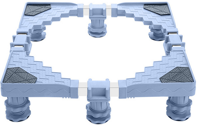 모칸도 당일발송 세탁기받침대 CDMK-A09 (이동받침대 냉장고 건조기 다용도 받침대 크기조절 가전제품 고정 균형맞춤), 1개