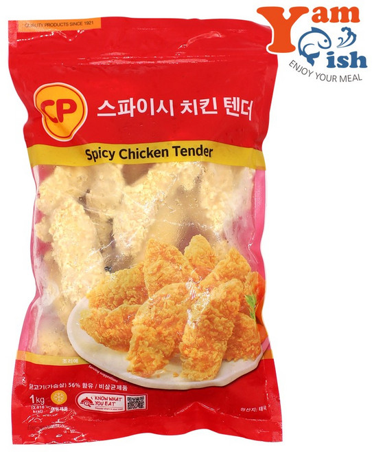 CP 스파이시 치킨텐더 1kg, 10개