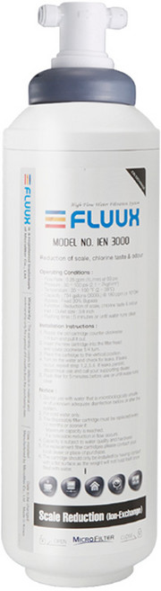 FLUUX 플럭스 상업용 정수필터 IEN-3000 이온교환 연수필터, 상세 설명 참조, 1개