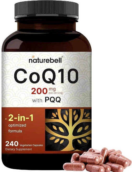 네이처벨 코큐텐 200mg PQQ 120서빙, 240정, 1개 - 쿠팡