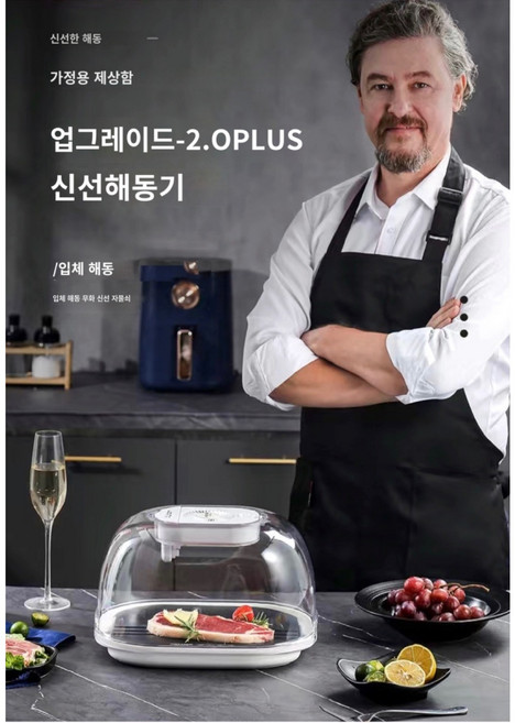 가정용해동기 급속해동기 생선고기해동