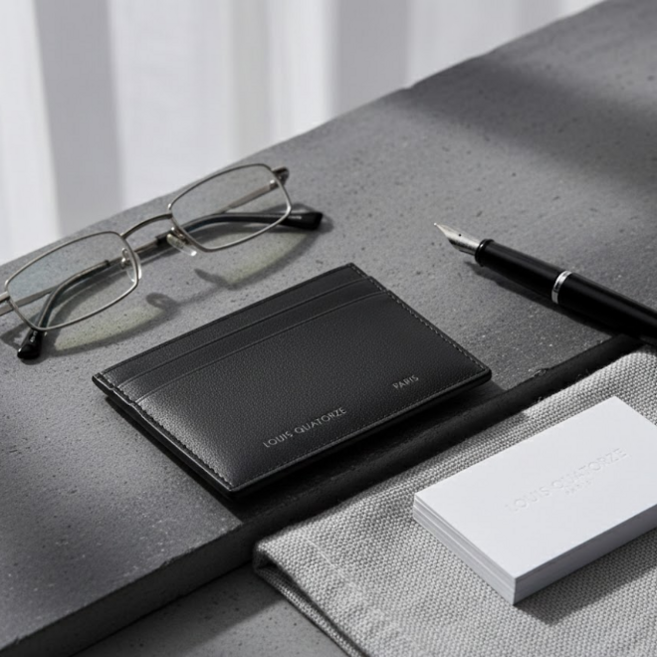 루이까또즈 지갑 남성 카드지갑 S61SD01BL