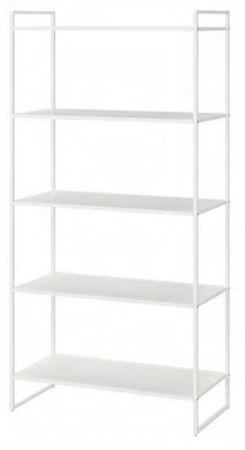 이케아 JONAXEL 요낙셀 5단선반유닛/침대협탁/보조테이블/선반, 화이트_704.313.17, 5단