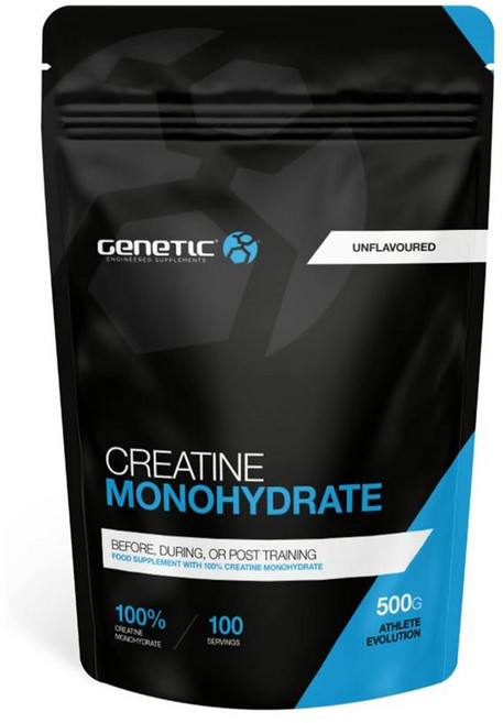 Genetic 순수 크레아틴 파우더 머슬 빌더 무향, 500g, 1개