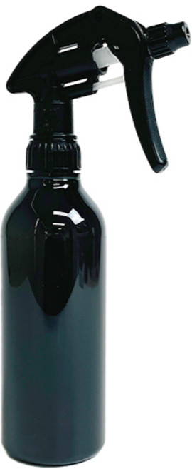 나올 헤어 분무기 500ml 스프레이 미용실 가정용 업소용 청소 미세입자 미스트, 1개, 검정색