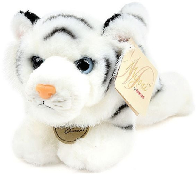 MIYONI 미요니 화이트타이거 인형 21cm 백호 호랑이cu, 1개, 본상품선택