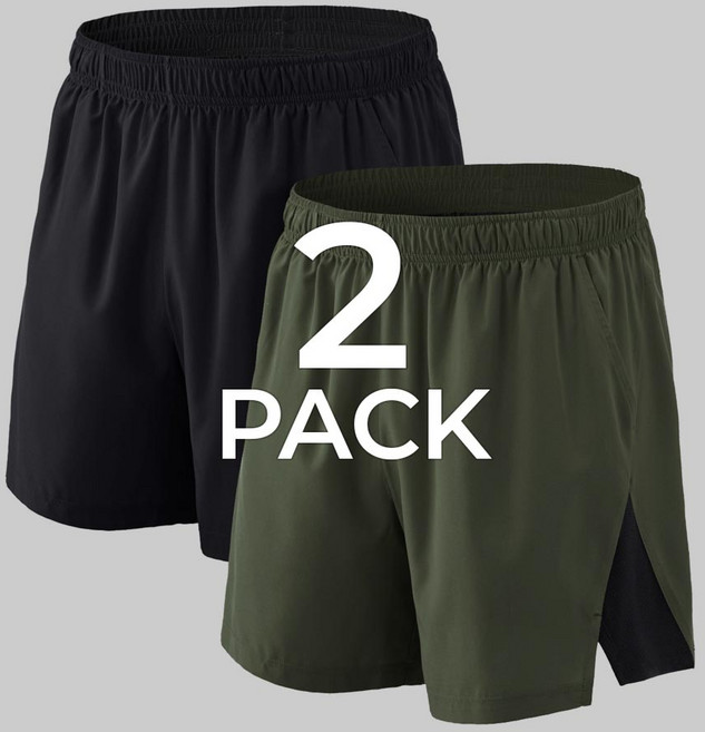 애슬리오 트레이닝 러닝 반바지 2팩 AO-CBH25