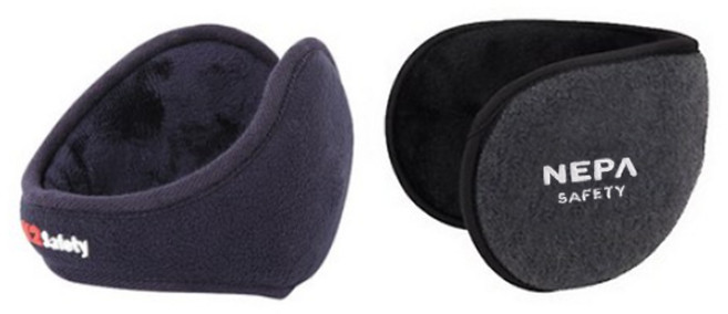 네파 K2 SAFETY 케이투 방한 귀마개 2개, K2 네이비+네파 그레이