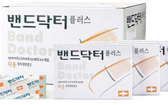 [밴드닥터] 플러스 덕용 1통, 20개