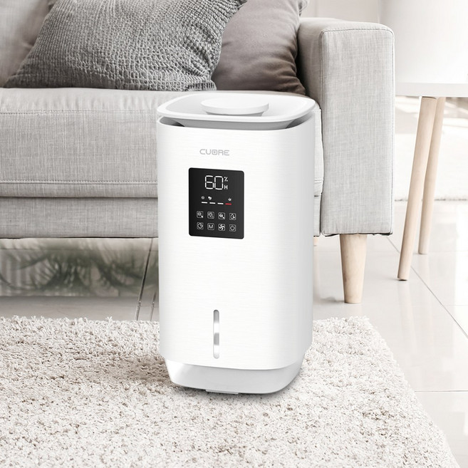 쿠오레 기화식가습기 대용량 자연기화식 가정용 저소음