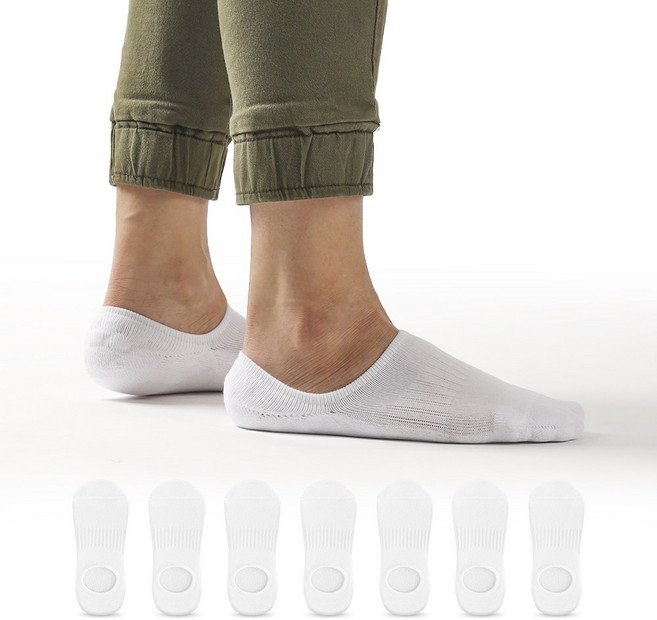 카리클링 [국내산 7컬레 세트] 남성 베이직 빅사이즈 큰발 양말 남자 스포츠 페이크삭스