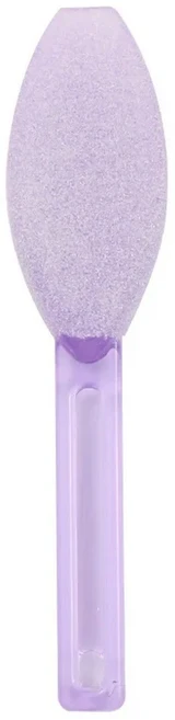 양면 발 파일 각질 제거기 페디큐어 도구 발 각질 제거 플라스틱 손잡이 스크럽 브러쉬 발 관리 도구 페디, 01 Purple