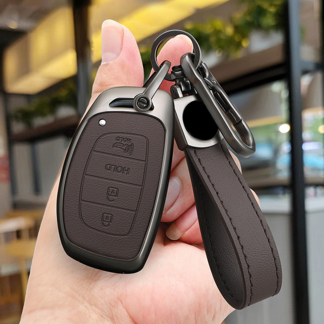 HAKO 드레스업 키케이스 키홀더 (현대호환), H-03, 모카브라운