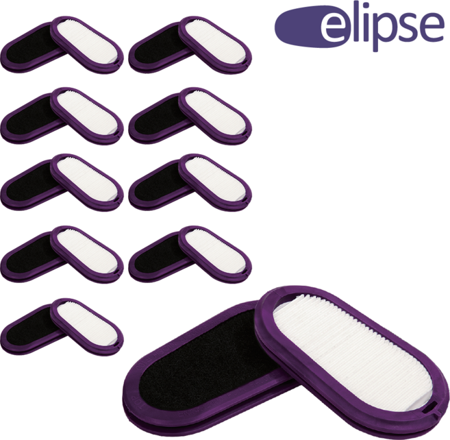 GVS 일립스 방진마스크 P100 탈취용 필터 SPR450, 10세트