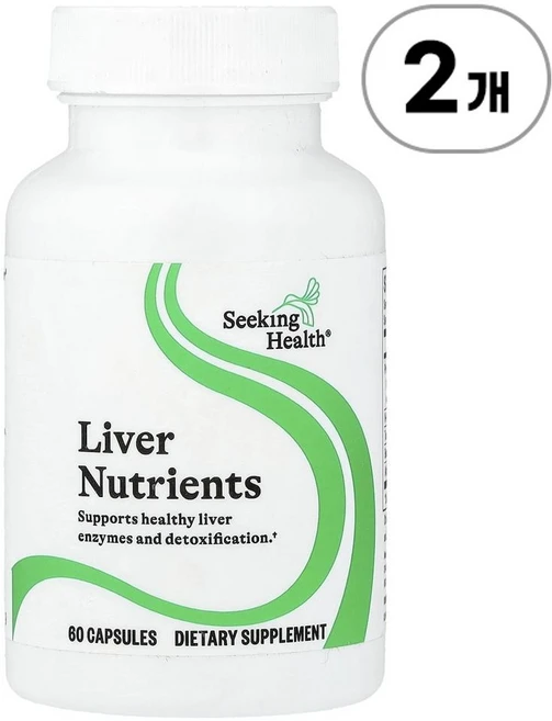 시킹 헬스 리버 뉴트리언츠 (간 영양소) Seeking Health Liver Nutrients 60정, 2개 - 쿠팡