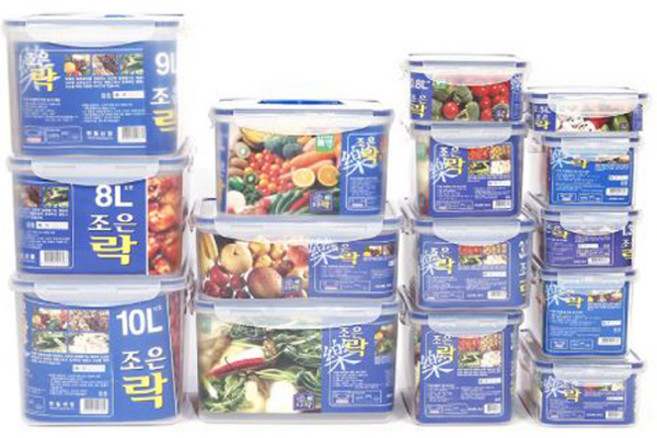 조은락 밀폐용기 4L 반찬통 김치통 플라스틱 냉장고, 1개, 조은락 4L