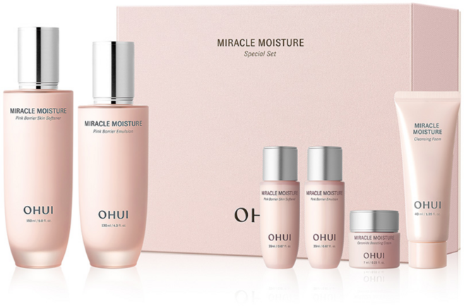 (백화점 정품) 오휘 미라클 모이스처 기초 2종 기획세트, 1세트