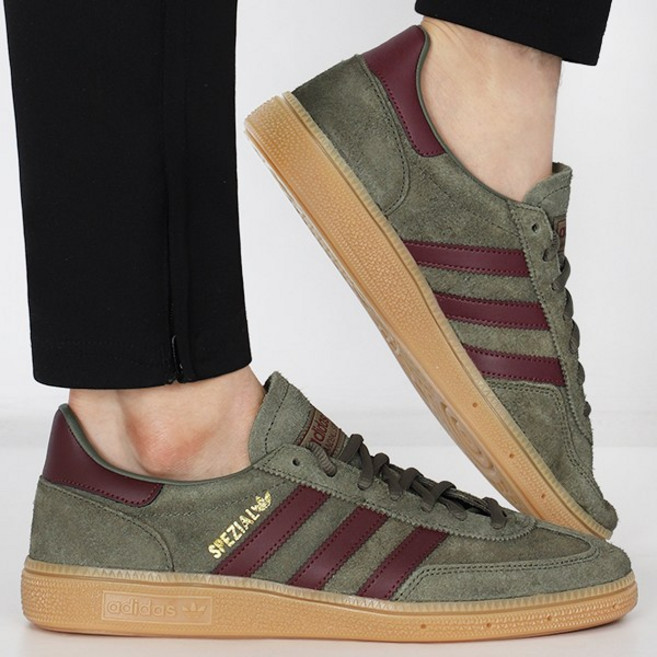 아디다스 스니커즈 핸드볼 Spezial 올리브-폭스 브라운 3S