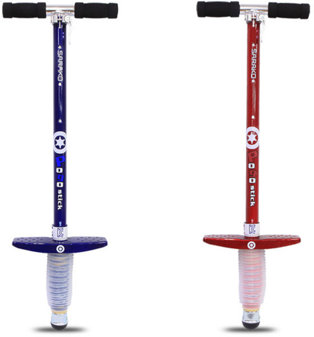 SARAKO 포고스틱 아동용 스카이콩콩 점프스틱, SARAKO포고스틱_레드, 1개